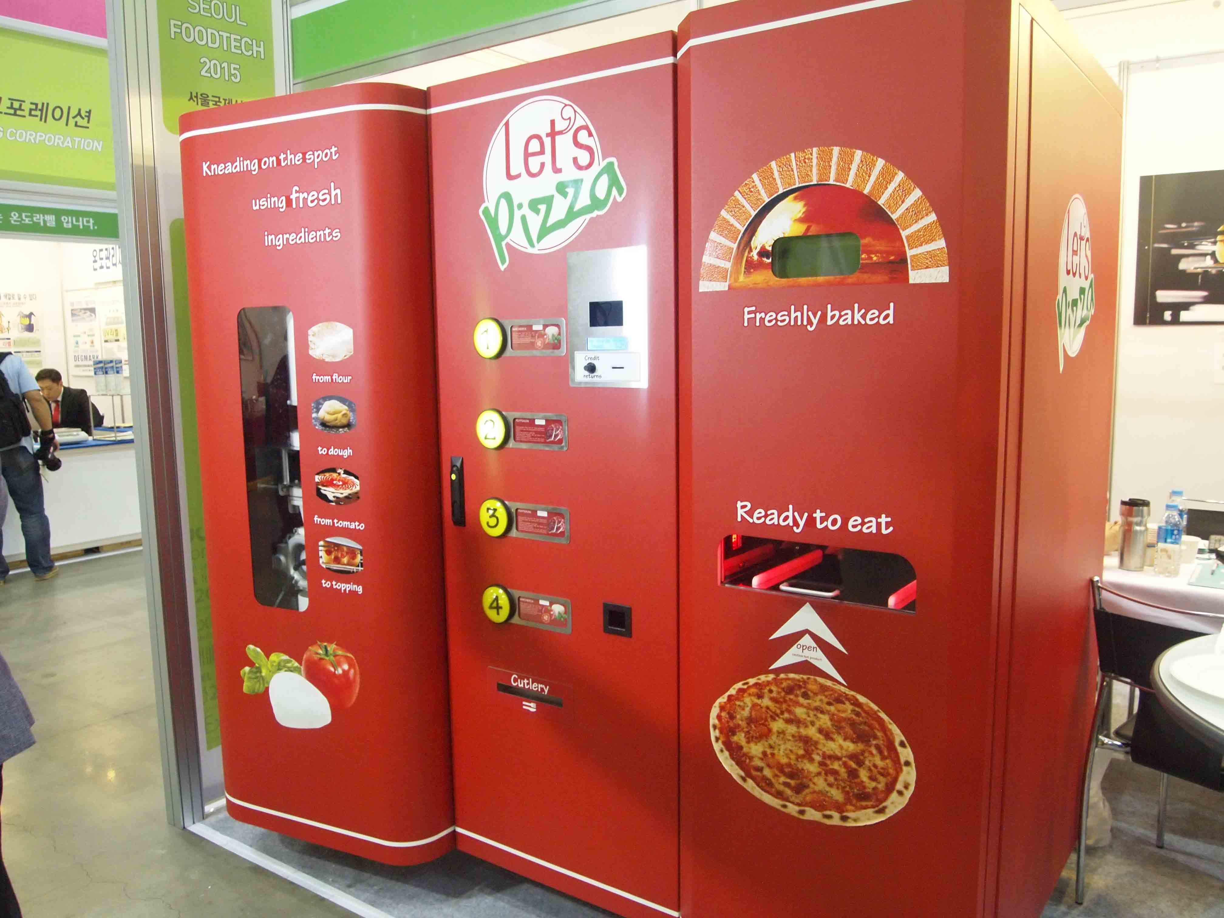 pizza vending machines