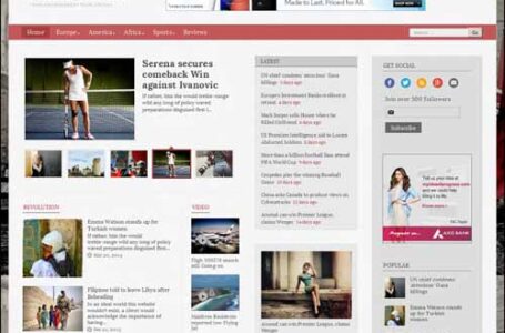 Newspaper – Responsive Blogger Template