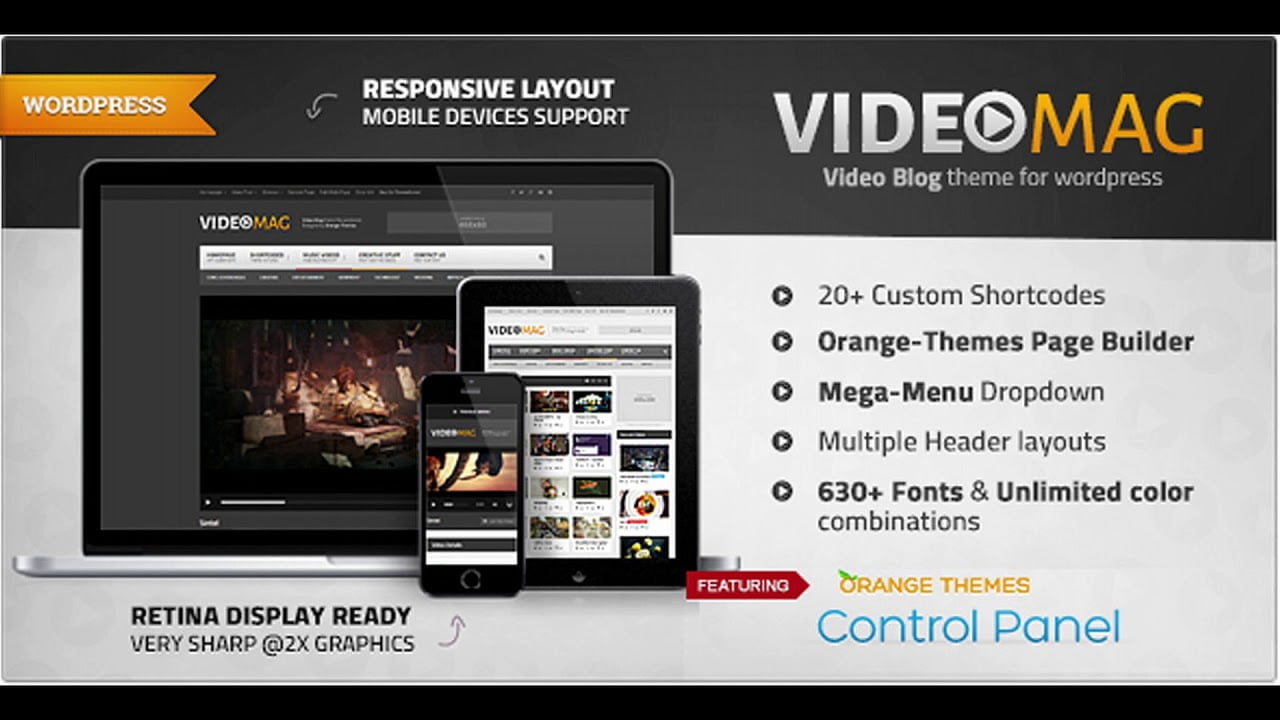 VideoMag – Magazine Videoblog Theme